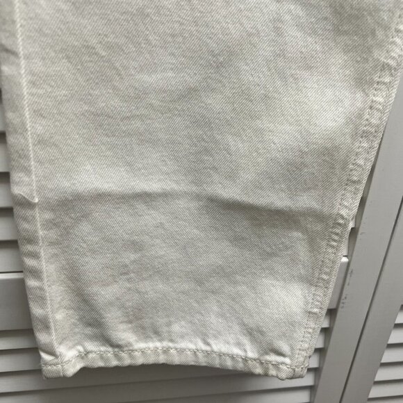 AVES LES FILLES High Rise Straight Leg Cropped Jeans Size 30 - Picture 6 of 8